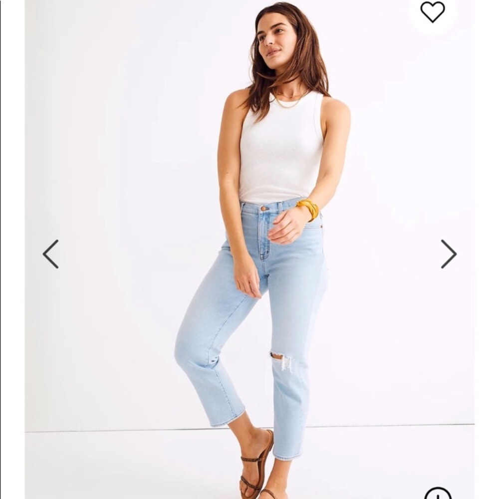 Madewell Mid ride classic straight